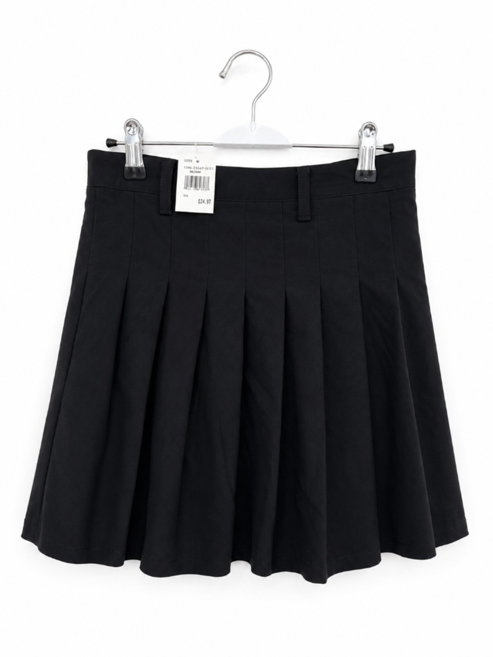 Black Pleated Mini Skirt Size Small | Preppy Schoolgirl Tennis Style